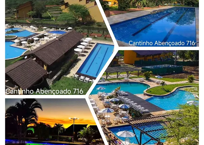 Cantinho Abencoado - Flat No Winterville Gravata - Piscinas Aquecidas, Lago E Parquinhos